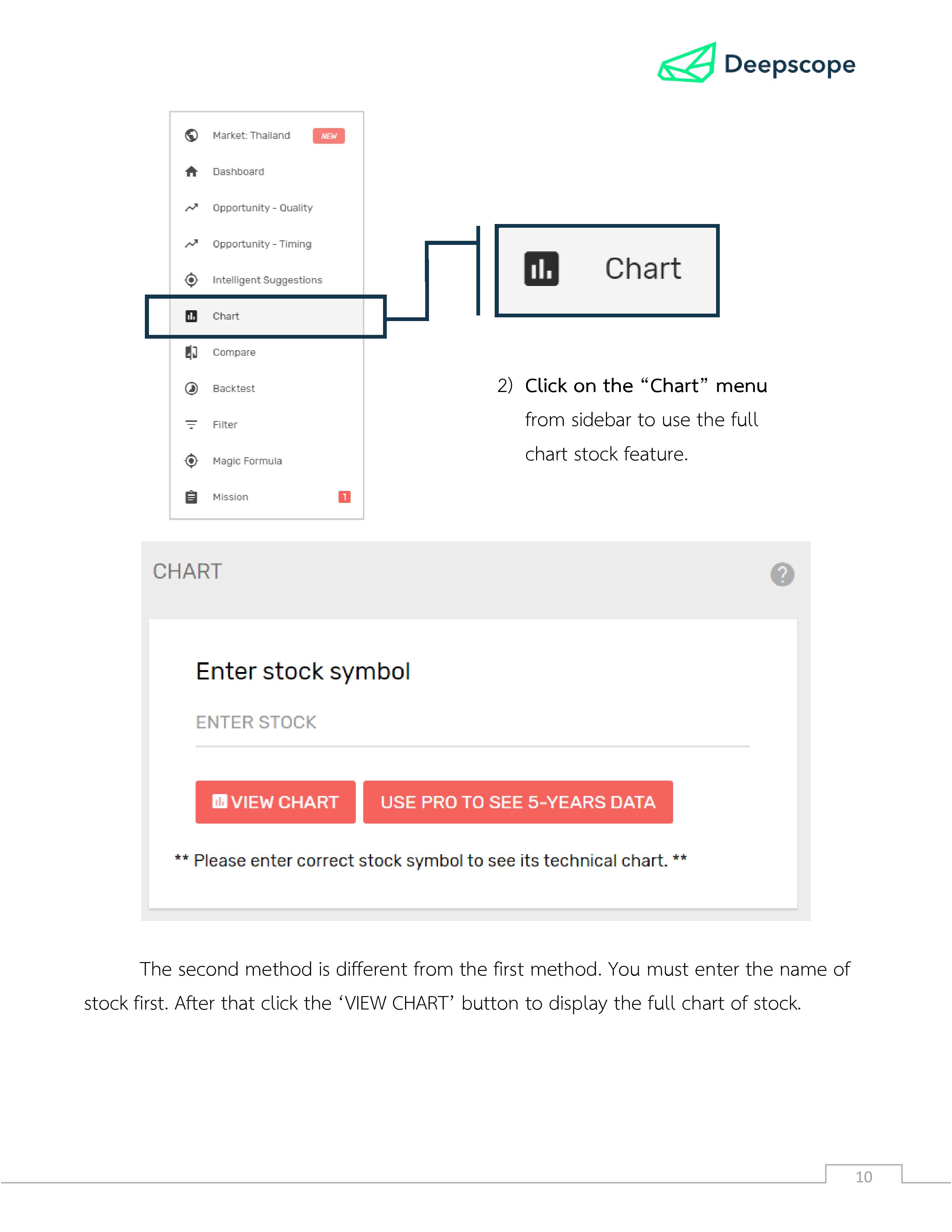 Deepscope user manual — page 10 of 19