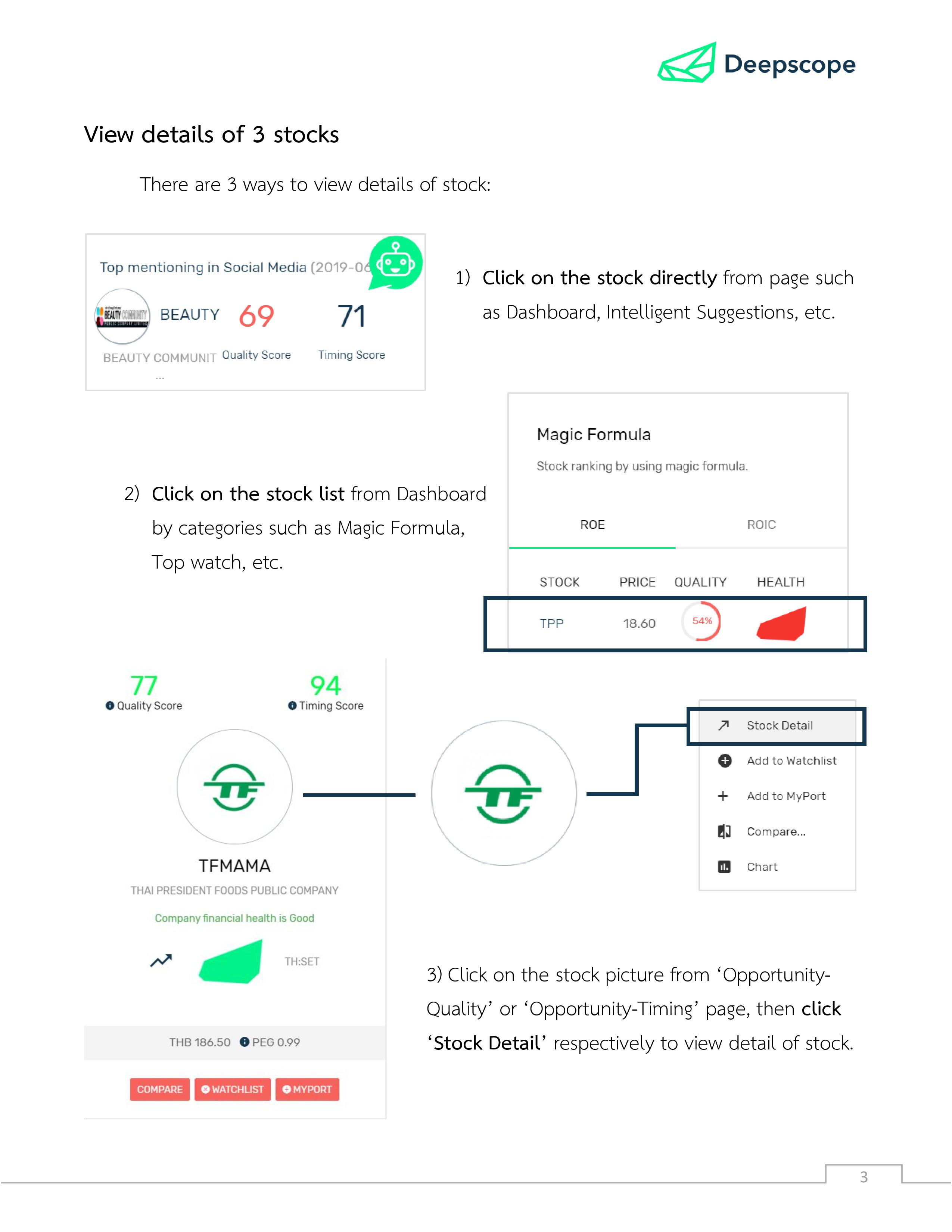 Deepscope user manual — page 3 of 19