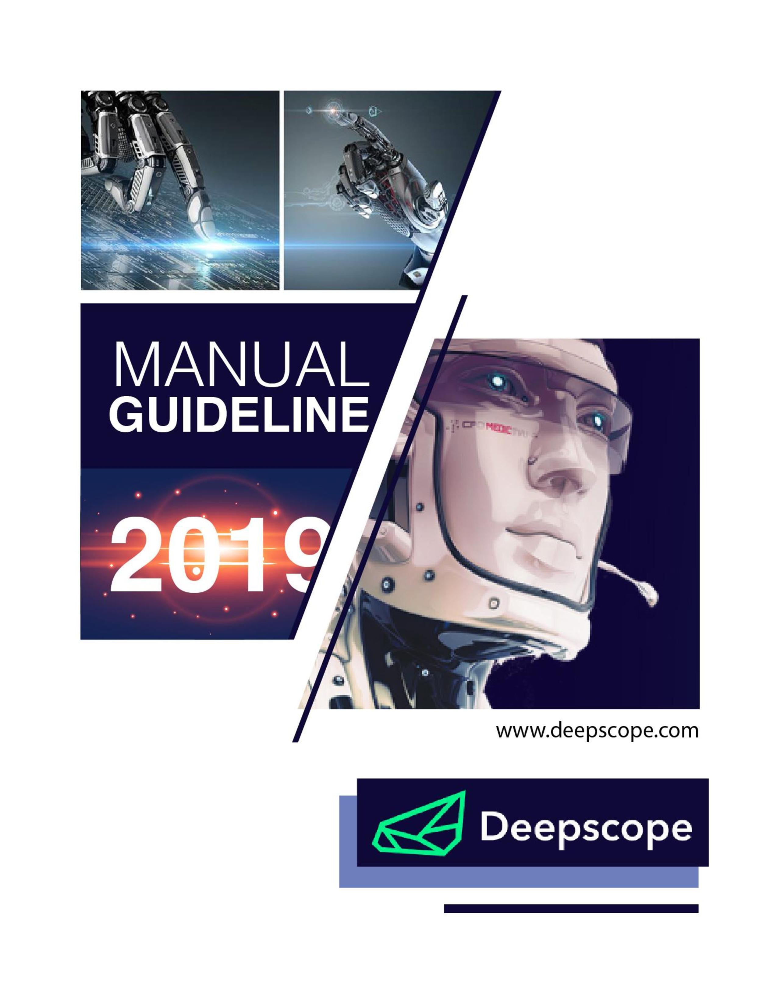 Deepscope user manual — page 1 of 19