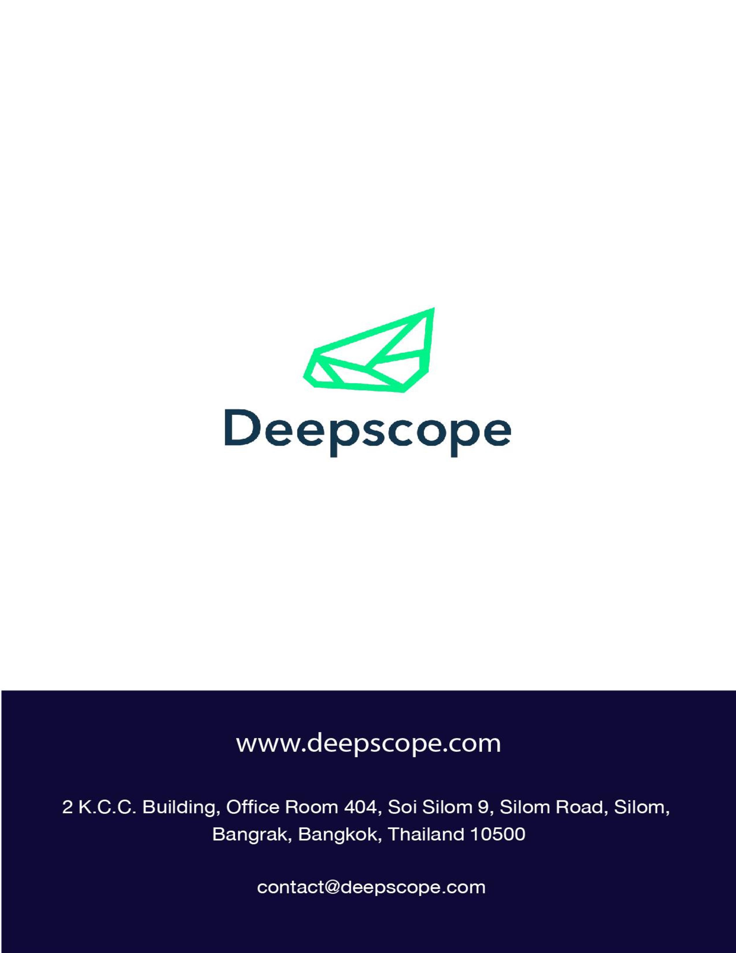 Deepscope user manual — page 19 of 19