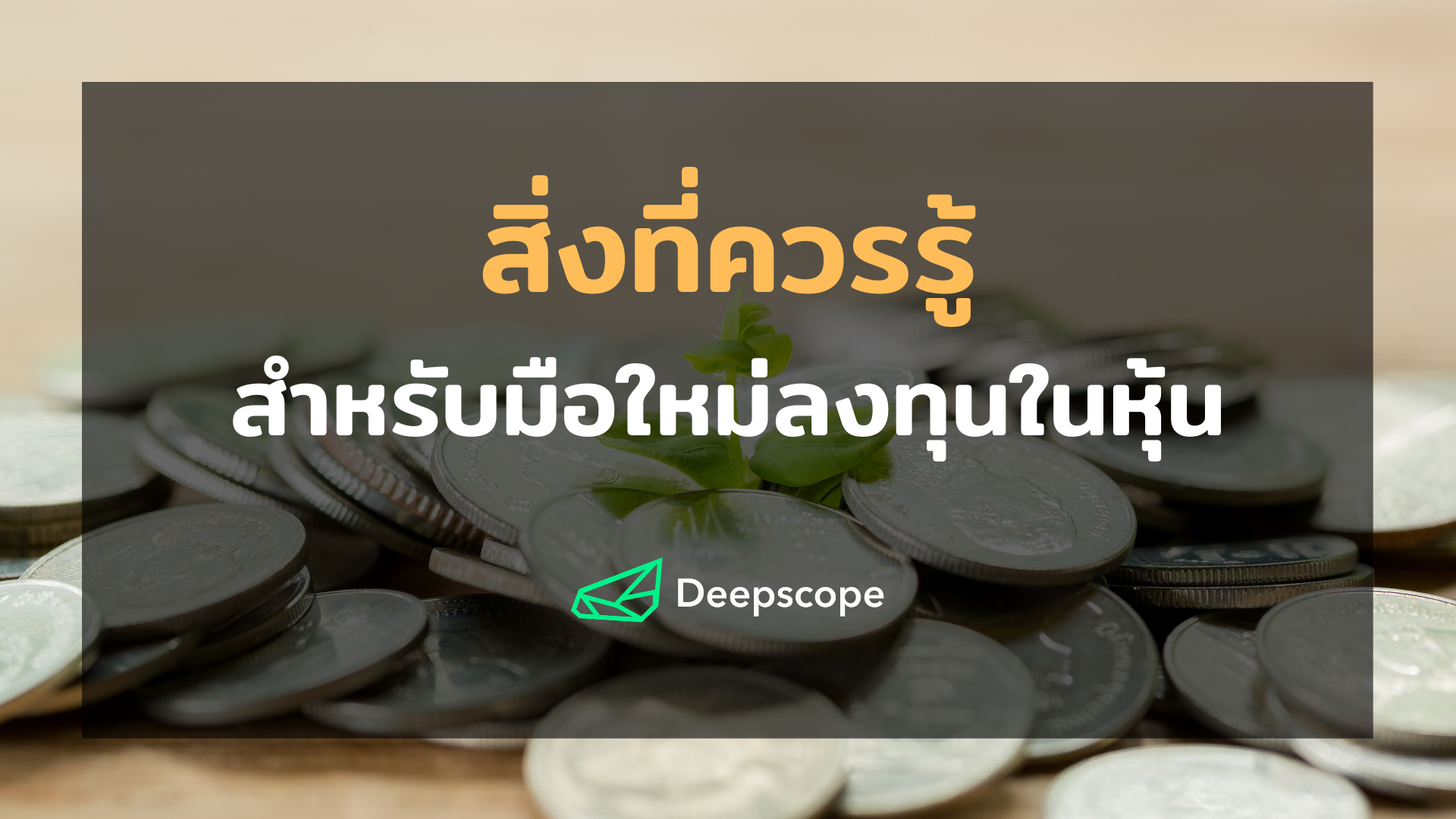 สิ่งที่ควรรู้ สำหรับมือใหม่ลงทุนในหุ้น