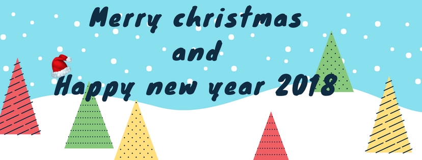 Merry Christmas and Happy New Year 2018