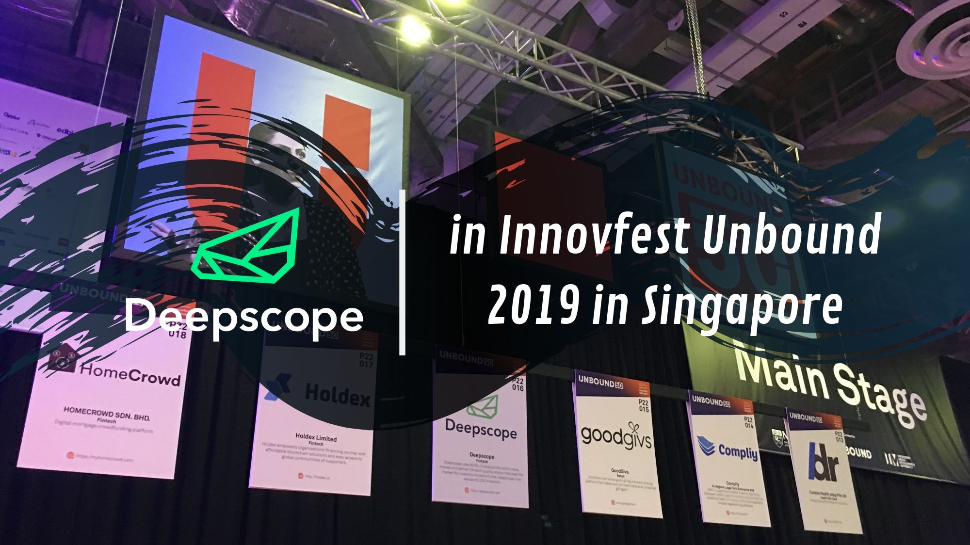 Deepscope in Innovfest Unbound, SG