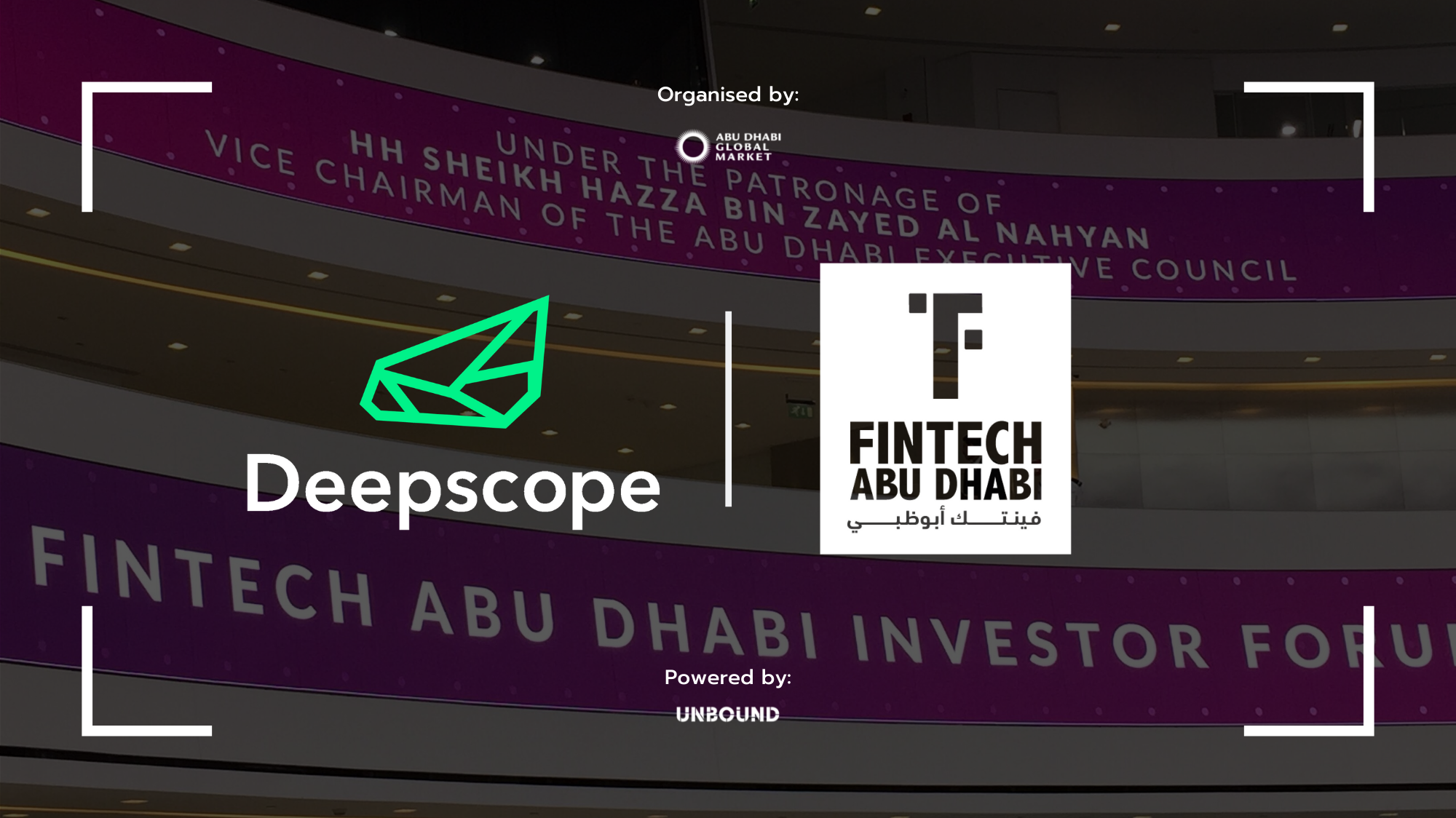 Deepscope in FinTech Abu Dhabi 2019