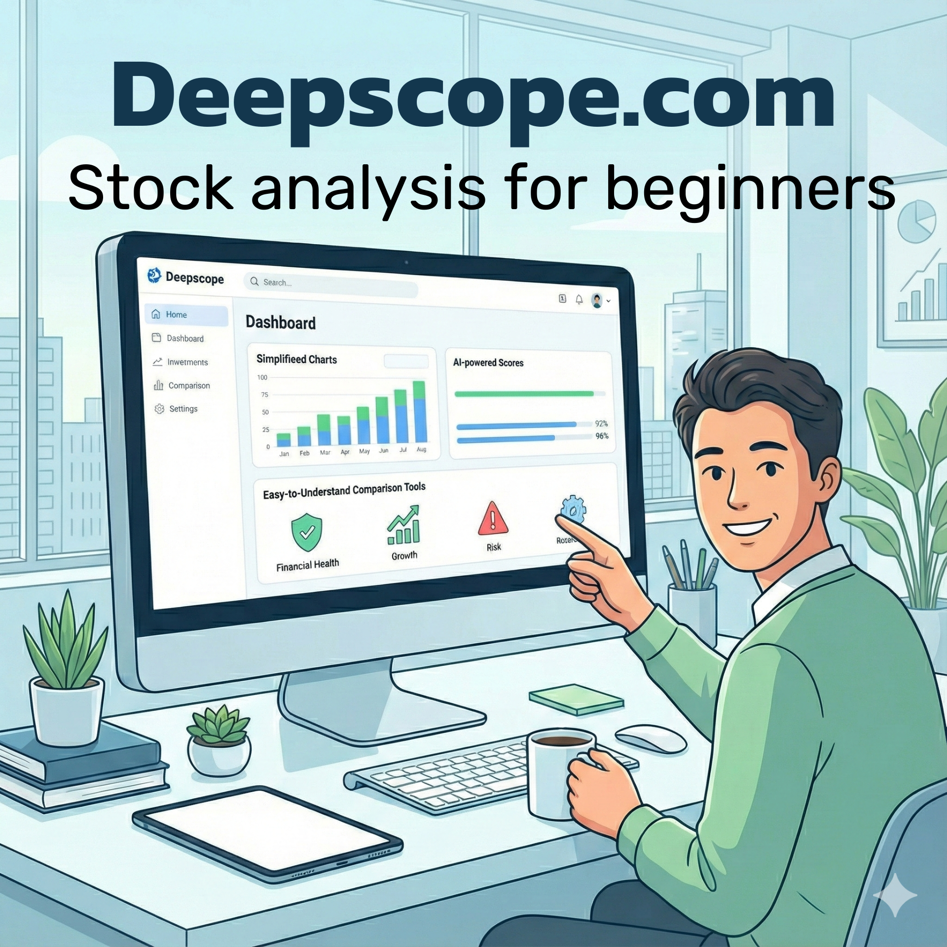 Deepscope.com แพลตฟอร์มวิเคราะห์หุ้นที่เหมาะกับนักลงทุนมือใหม่