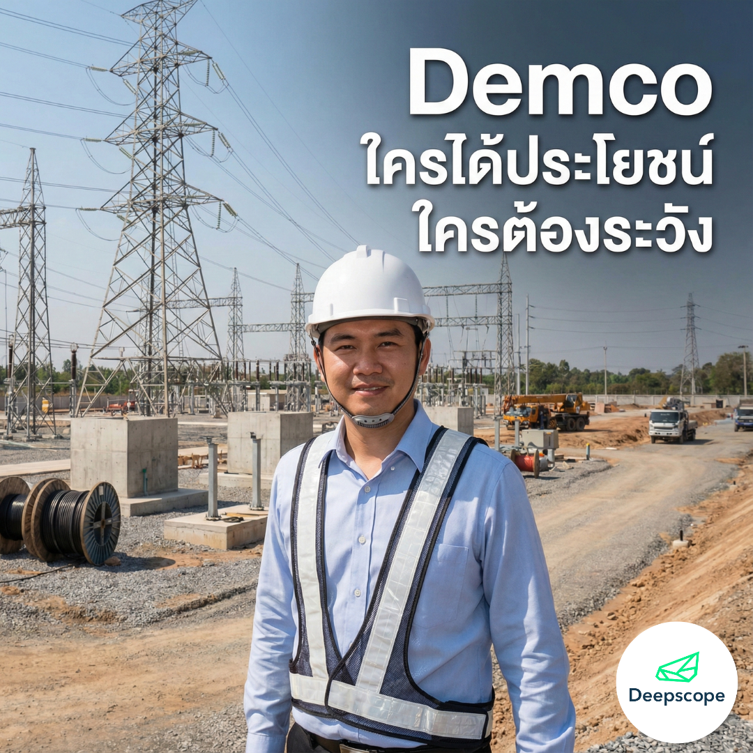 Demco Public Company Limited คือใคร? เจาะลึกธุรกิจรับเหมาก่อสร้างพลังงาน