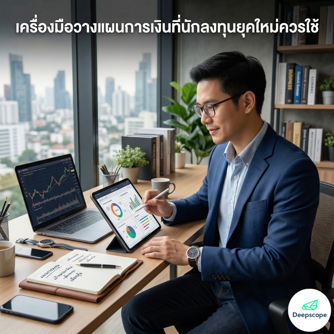 เครื่องมือวางแผนการเงินที่นักลงทุนยุคใหม่ควรใช้